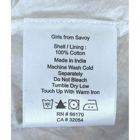 Anthropologie Girls From Savoy Yellow Bandana Strapless Dress Womens size 4 - Picture 7 of 11